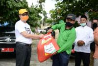 Kelompok Tani Maju Bersama Palas Pekanbaru, Dapat Sembako Dari Syamsuar